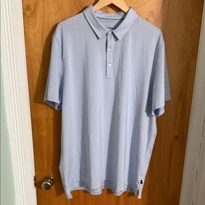 L.L. Bean Men's Light Blue Polo Shirt